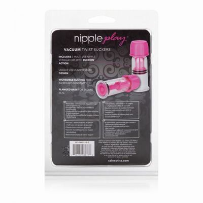    Nipple Play Vacuum Twist Suckers 