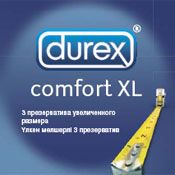    DUREX COMFORT XL, 3 .