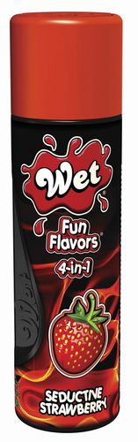   Wet Fun Flavors Seductive Strawberry Flavored Warming Massage - 121 .