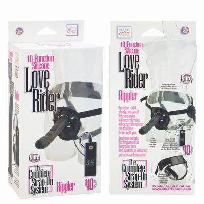 Страпон с вибрацией Love Rider Rippler