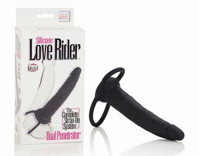   Silicone Love Rider Dual Penetrator