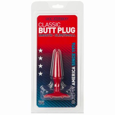    Butt Plug Red Slim Small