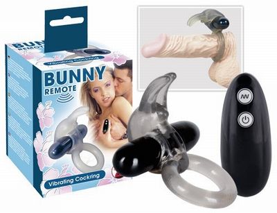   Bunny Remote Cockring   