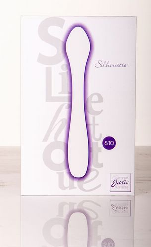 Фиолетовый перезаряжаемый вибратор Silhouette S10