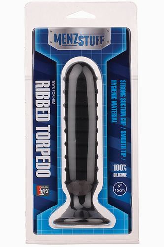 ׸���� ��������� �������� ��� �������� ���������� MENZSTUFF RIBBED TORPEDO DONG
