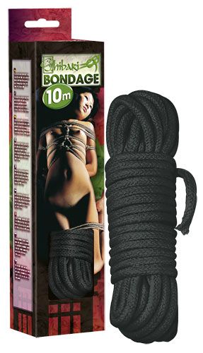     Bondage rope 10m - black